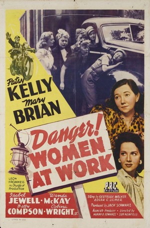 Danger! Women at Work (1943) - poster