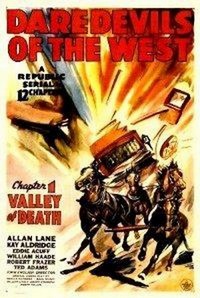 Daredevils of the West (1943) - poster