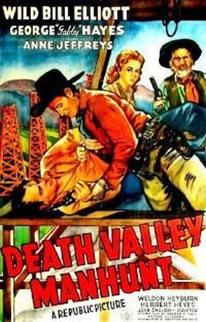 Death Valley Manhunt (1943) - poster
