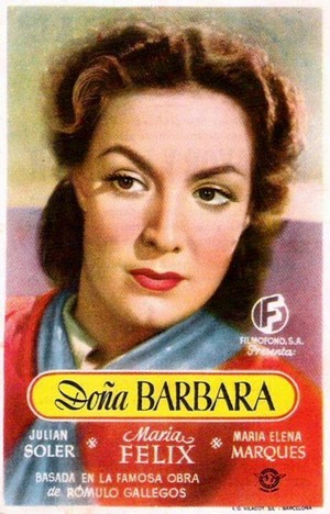 Doña Bárbara (1943) - poster