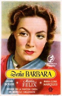 Doña Bárbara (1943) - poster