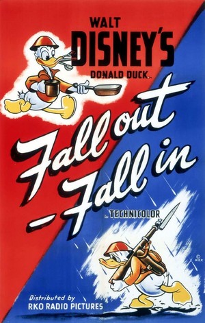 Fall Out Fall In (1943) - poster