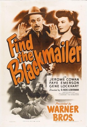 Find the Blackmailer (1943) - poster