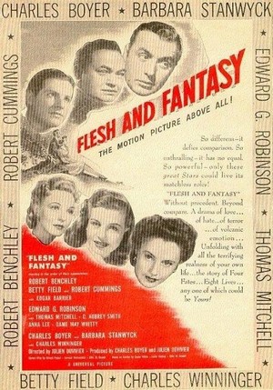 Flesh and Fantasy (1943) - poster