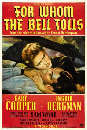 For Whom the Bell Tolls (1943) - poster