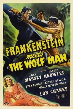 Frankenstein Meets the Wolf Man (1943) - poster