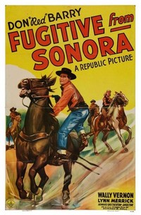 Fugitive from Sonora (1943) - poster