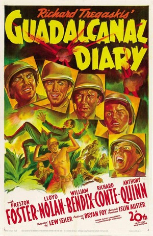 Guadalcanal Diary (1943) - poster