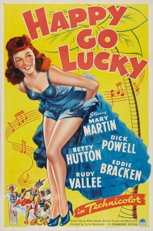Happy Go Lucky (1943) - poster