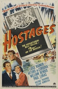 Hostages (1943) - poster