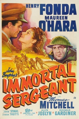 Immortal Sergeant (1943) - poster
