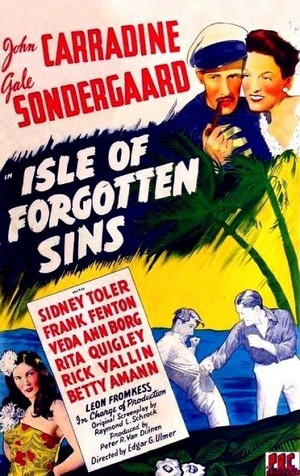 Isle of Forgotten Sins (1943) - poster