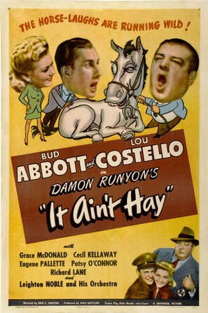 It Ain't Hay (1943) - poster