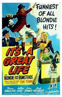 It's a Great Life (1943) - poster