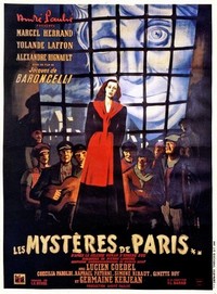 Les Mystères de Paris (1943) - poster