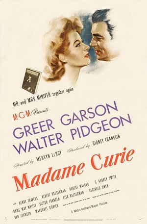 Madame Curie (1943) - poster