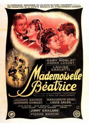 Mademoiselle Béatrice (1943) - poster