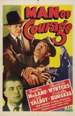 Man of Courage (1943) - poster