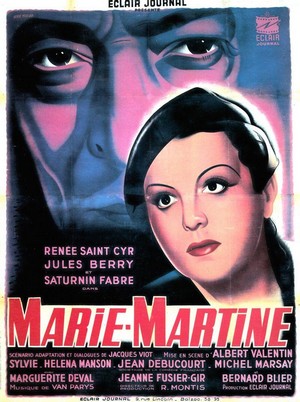 Marie-Martine (1943) - poster