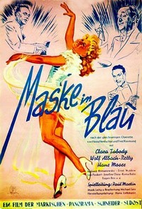 Maske in Blau (1943) - poster