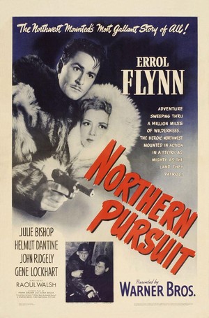 Northern Pursuit (1943) - poster