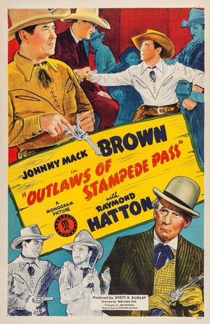Outlaws of Stampede Pass (1943) - poster