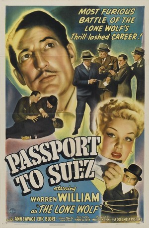 Passport to Suez (1943) - poster