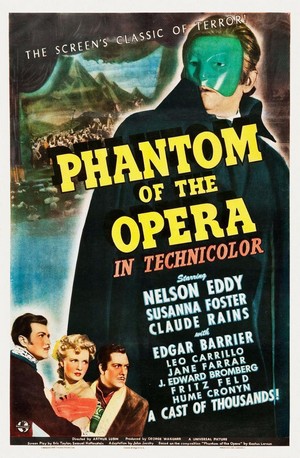Phantom of the Opera (1943) - poster