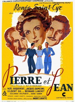 Pierre et Jean (1943) - poster