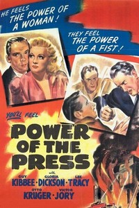 Power of the Press (1943) - poster