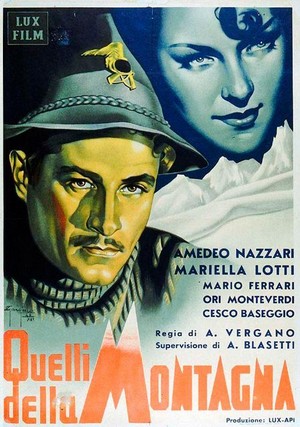 Quelli della Montagna (1943) - poster