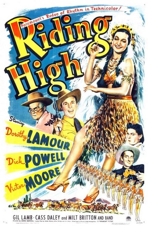 Riding High (1943) - poster