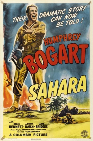 Sahara (1943) - poster