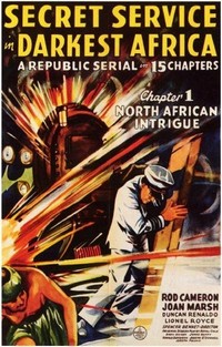 Secret Service in Darkest Africa (1943) - poster