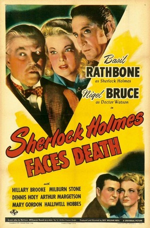 Sherlock Holmes Faces Death (1943) - poster