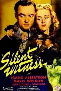 Silent Witness (1943) - poster