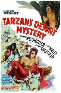 Tarzan's Desert Mystery (1943) - poster