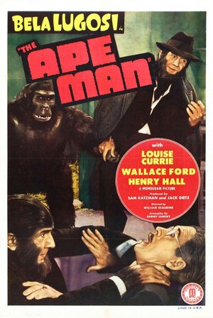 The Ape Man (1943) - poster