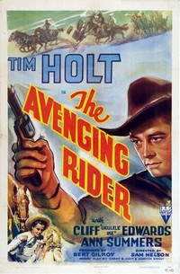 The Avenging Rider (1943) - poster