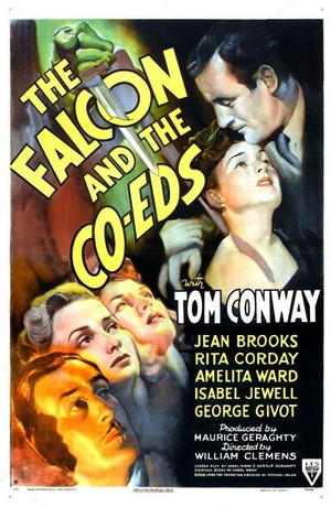 The Falcon and the Co-eds (1943) - poster