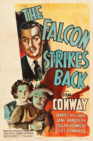 The Falcon Strikes Back (1943) - poster