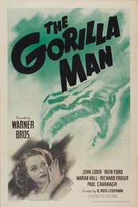 The Gorilla Man (1943) - poster