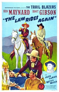 The Law Rides Again (1943) - poster