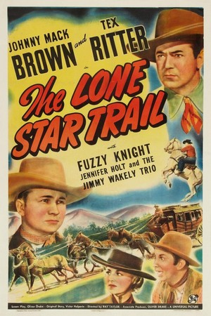 The Lone Star Trail (1943) - poster