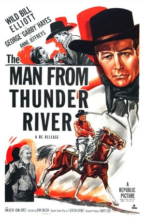 The Man from Thunder River (1943) - poster