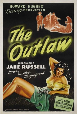 The Outlaw (1943) - poster