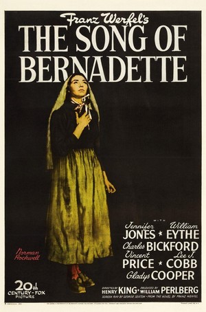 The Song of Bernadette (1943) - poster