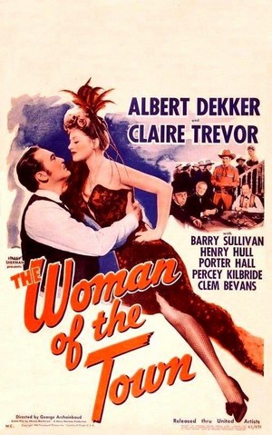 The Woman of the Town (1943) - poster