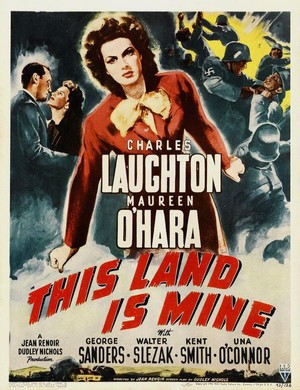 This Land Is Mine (1943) - poster