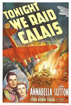 Tonight We Raid Calais (1943) - poster